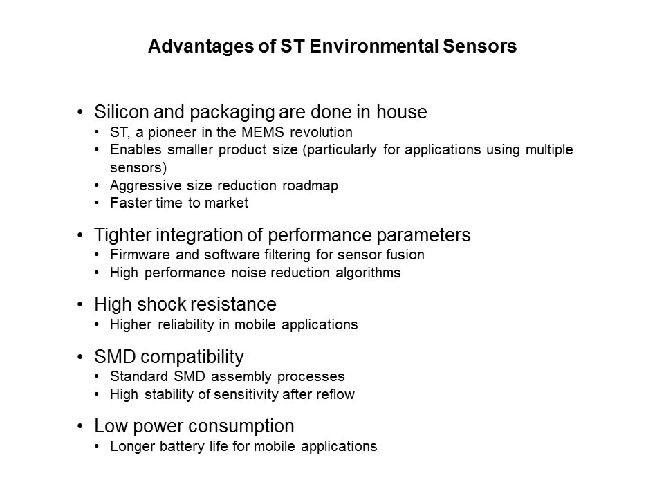 Environmental Sensors Roadmap Slide 15