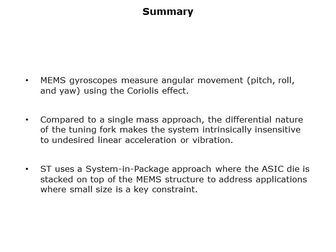 MEMS Gyroscopes Slide 23