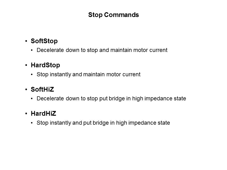 Microstepping Stepper Motor Controller Slide 13