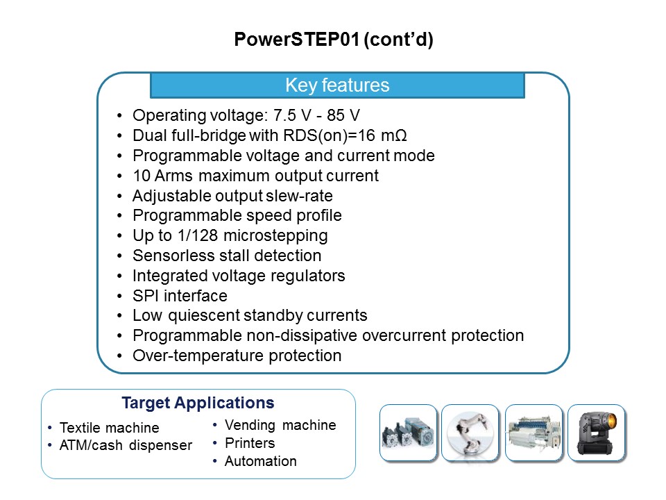 Solutions for Motion Control PowerSTEP01 Pt 1 of 2 Slide 13