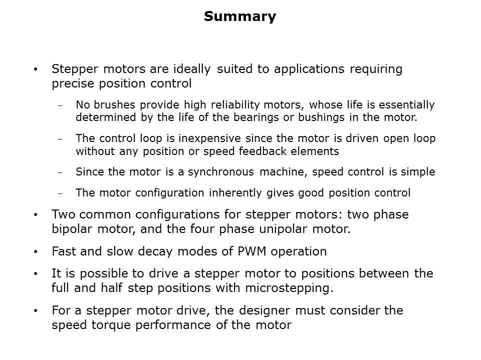 Stepper Fundamentals Slide 48