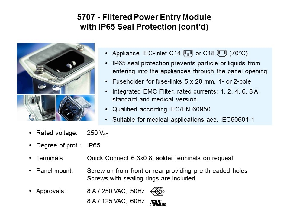 5707 Power Entry Module Slide 4