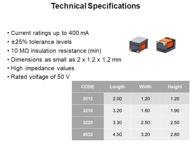 Technical Specifications