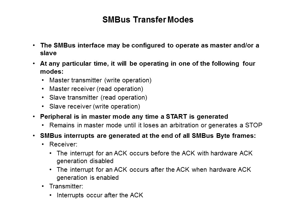 C8051F38x USB MCU Slide 21