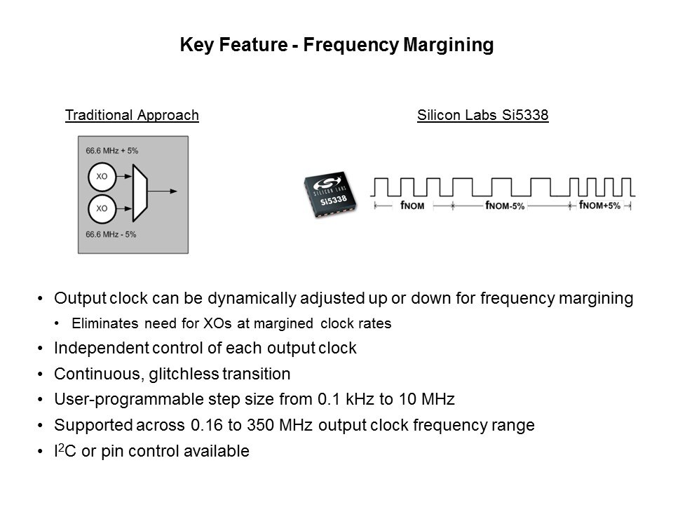 Si533x/5x Any-Rate Clock Generators and Clock Buffers Slide 7