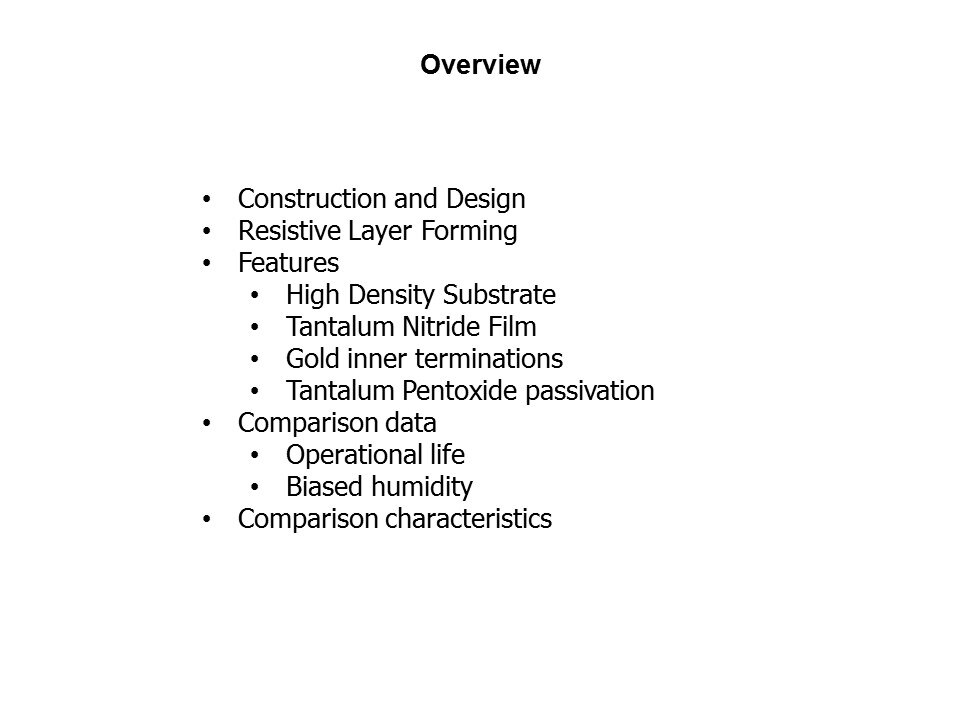 overview