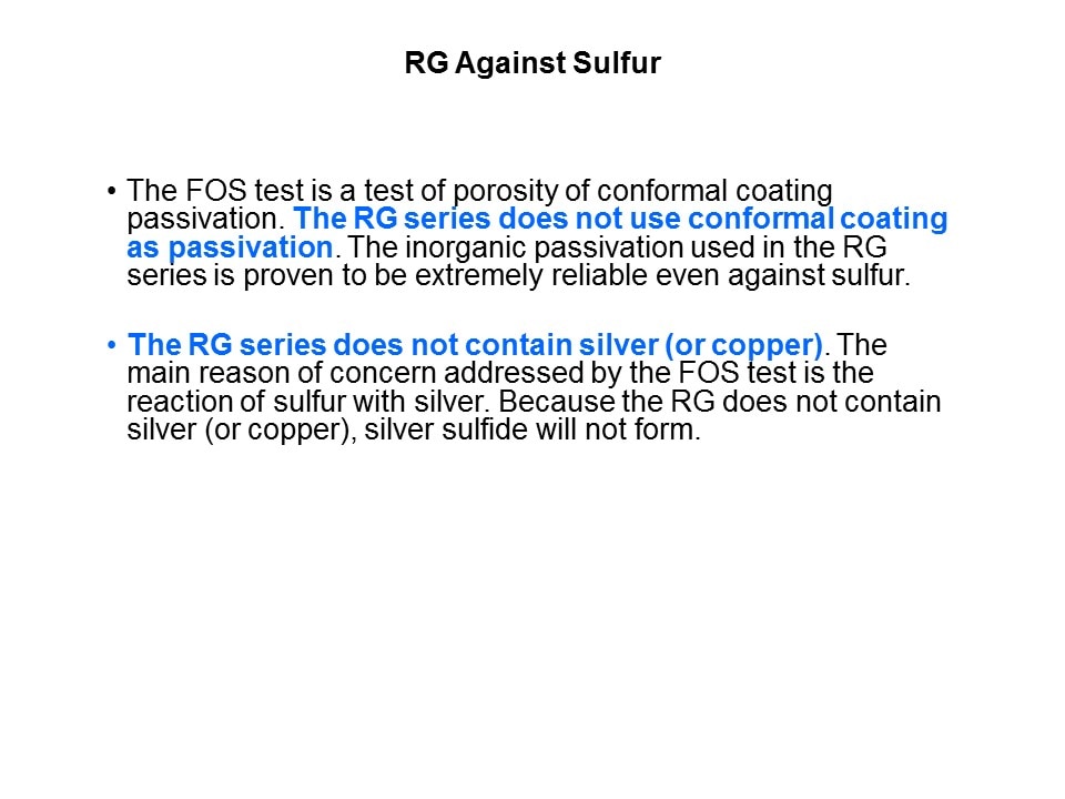 Environmental Sulfur Resistant Chip Resistors Slide 4