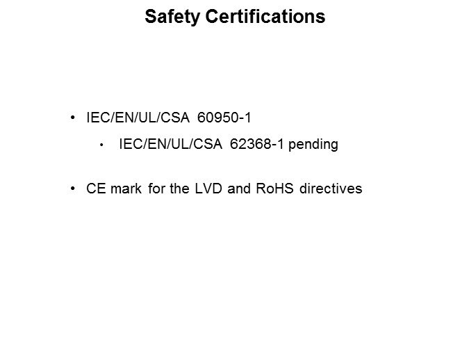 safety certs