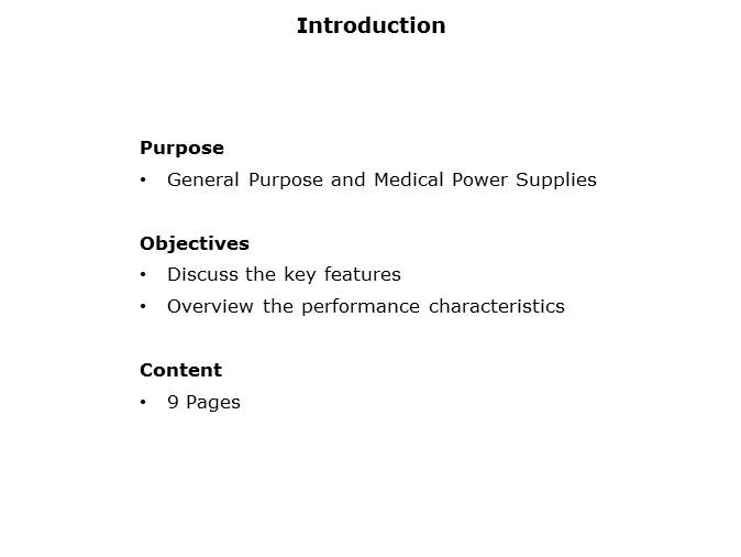 RWS-B Series of General Purpose AC-DC Power Supplies Slide 1