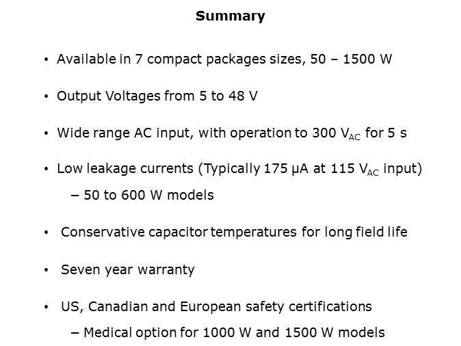 RWS-B Series of General Purpose AC-DC Power Supplies Slide 9