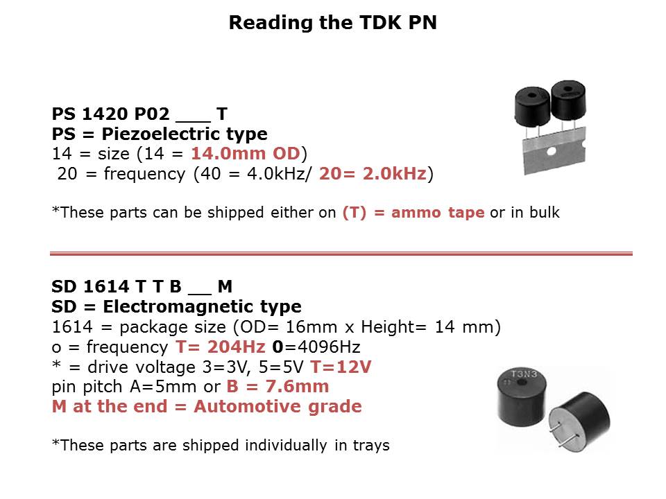 Piezoelectric and Electromagnetic Buzzers Slide 8