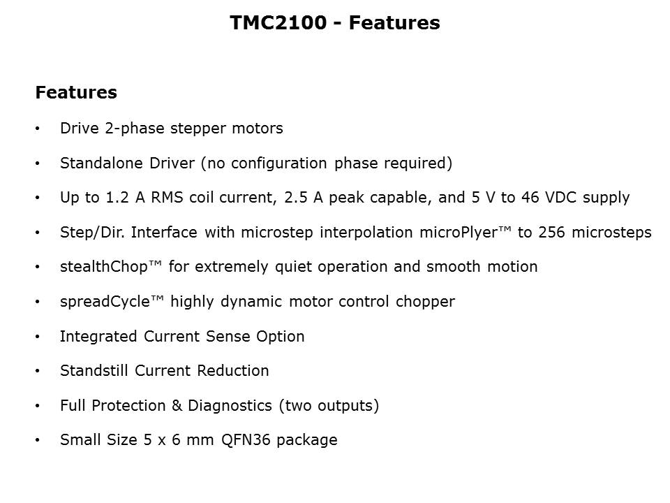 TMC2100 Slide 2