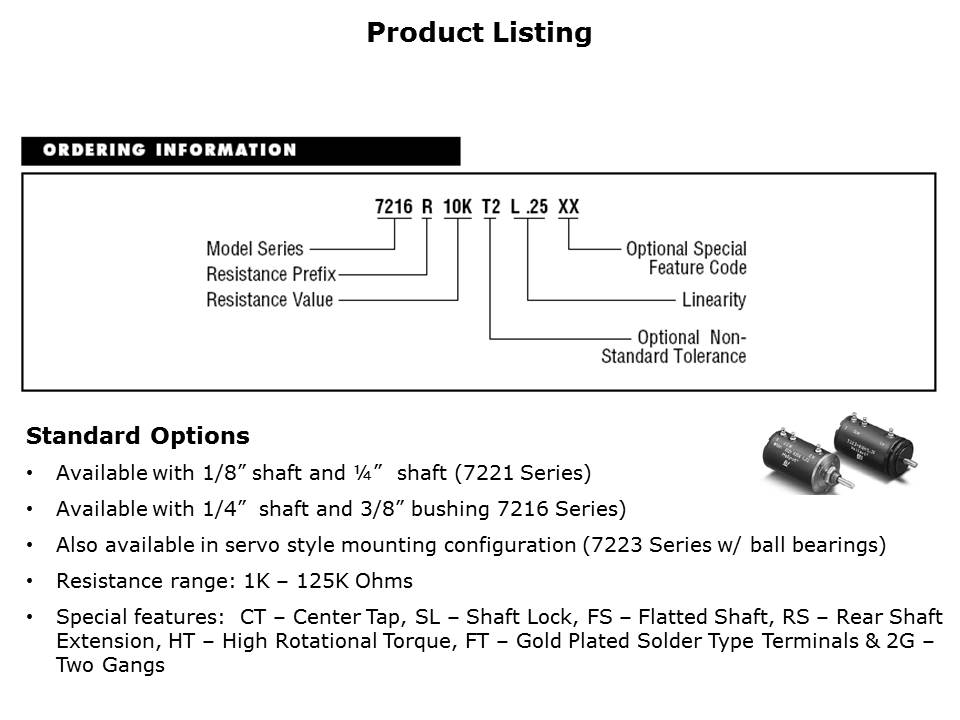 Multi-Turn Potentiometer Overview Slide 7