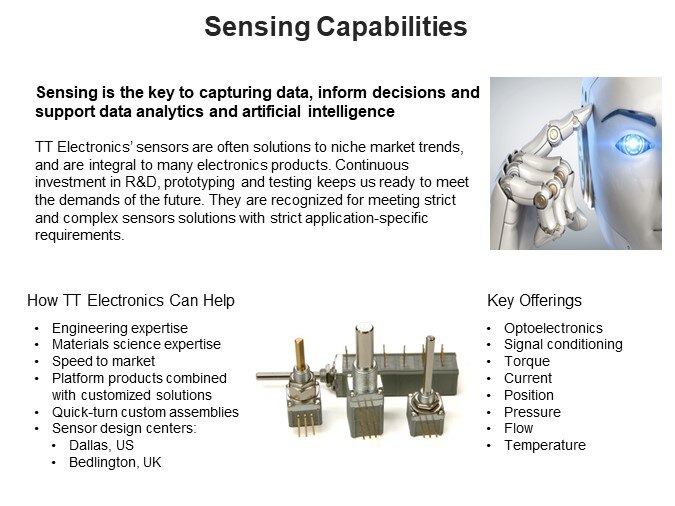 Sensing Capabilities