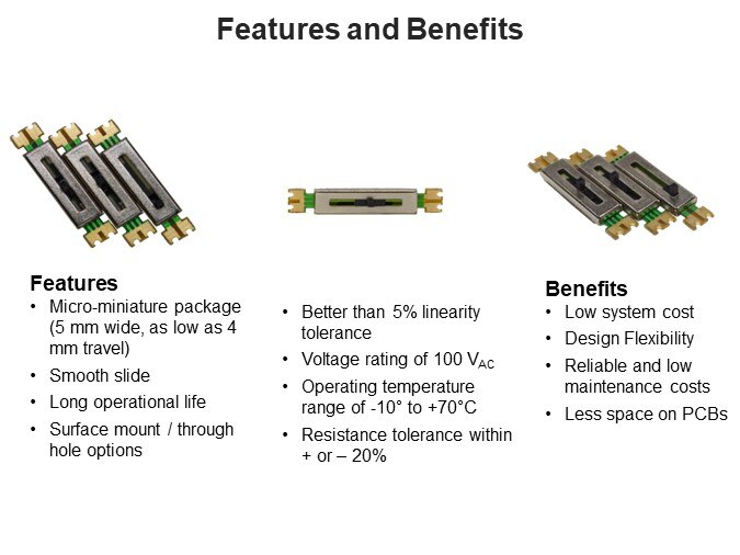 Features and Benefits