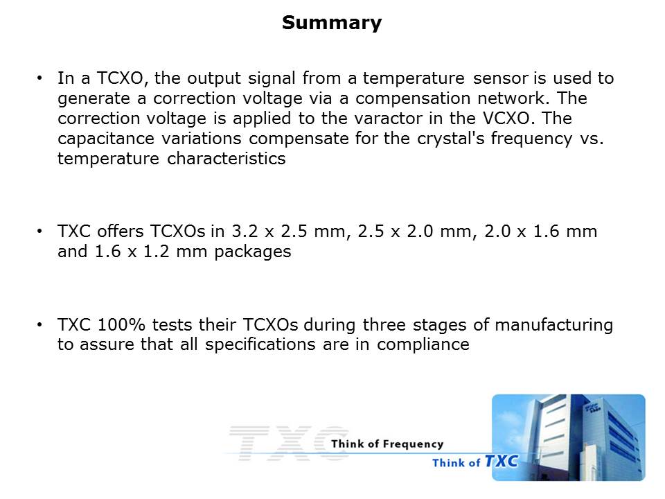 TCXO Overview Slide 10