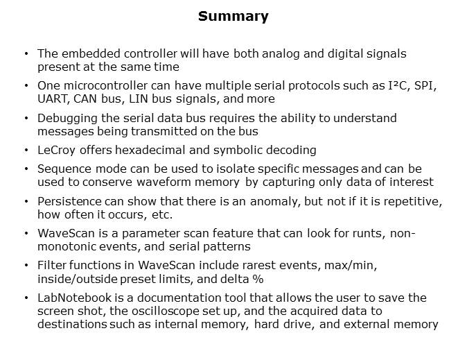 Embedded Systems Troubleshooting with Oscilloscopes Slide 43