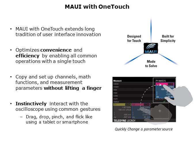 WaveSurfer 510 Oscilloscope PTM Slide 5