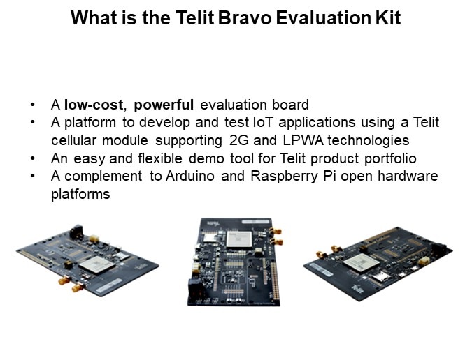 What is the Telit Bravo Evaluation Kit