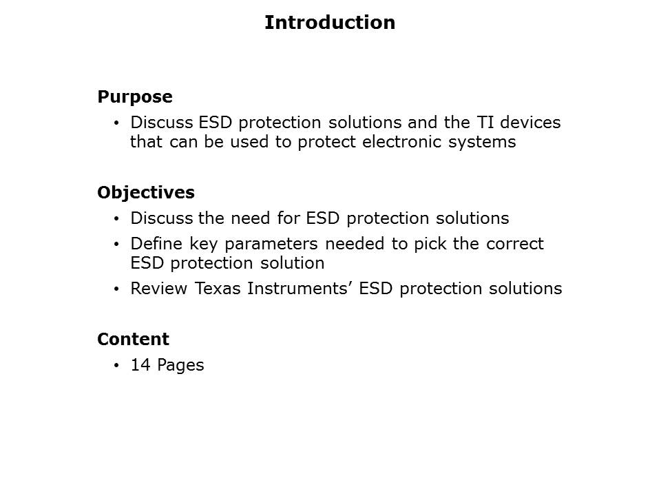 ESD Protection Basics Slide 1