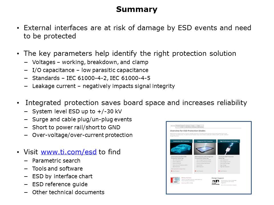 ESD Protection Basics Slide 14