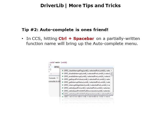 MSP430FR5969 LaunchPad Part 4 Slide 23
