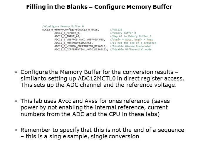 MSP430FR5969 LaunchPad Part 6 Slide 11