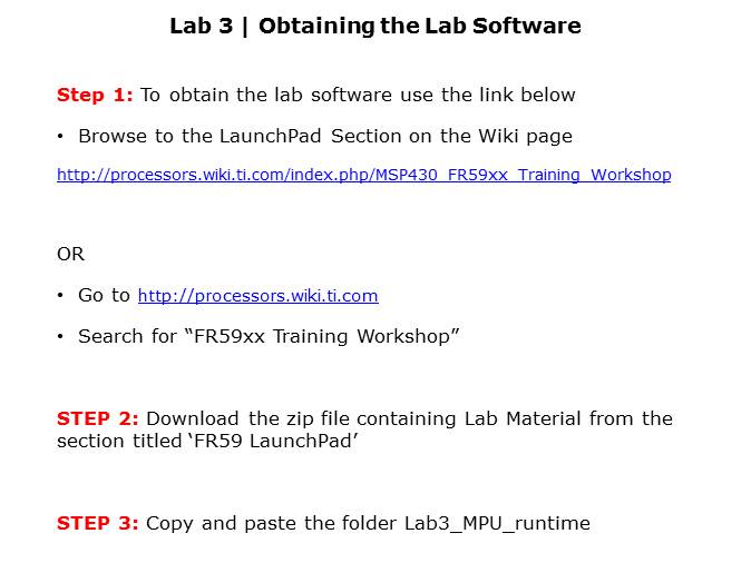 MSP430FR5969 LaunchPad Part 8 Slide 7