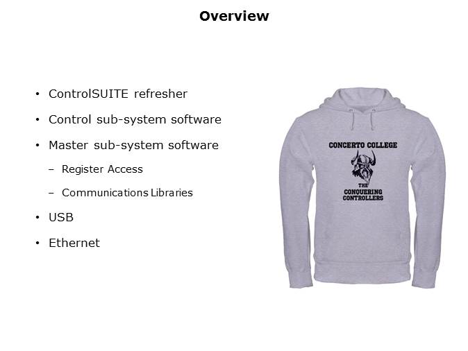 Topic 8 ControlSUITE Slide 3