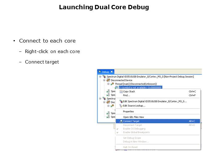 Code Composer Support for the Concerto Line Slide 9