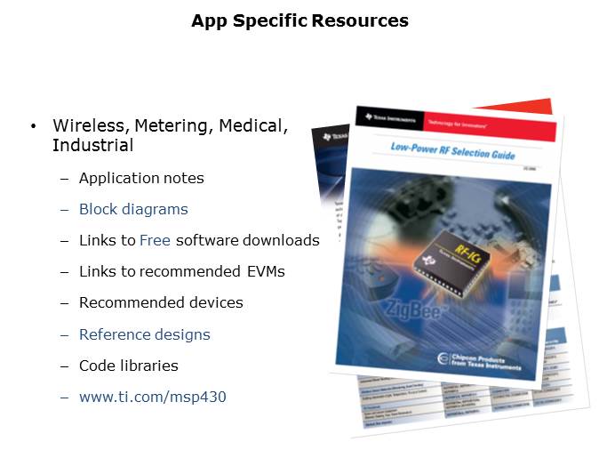 MSP430 Design Tools Slide 11