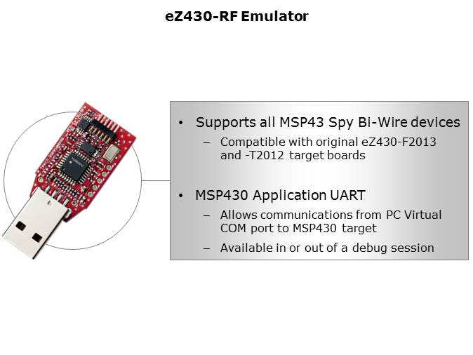 MSP430 Design Tools Slide 6