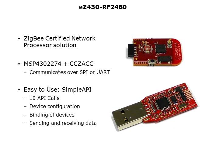 MSP430x2xx/4xx and Wireless Overview Slide 14