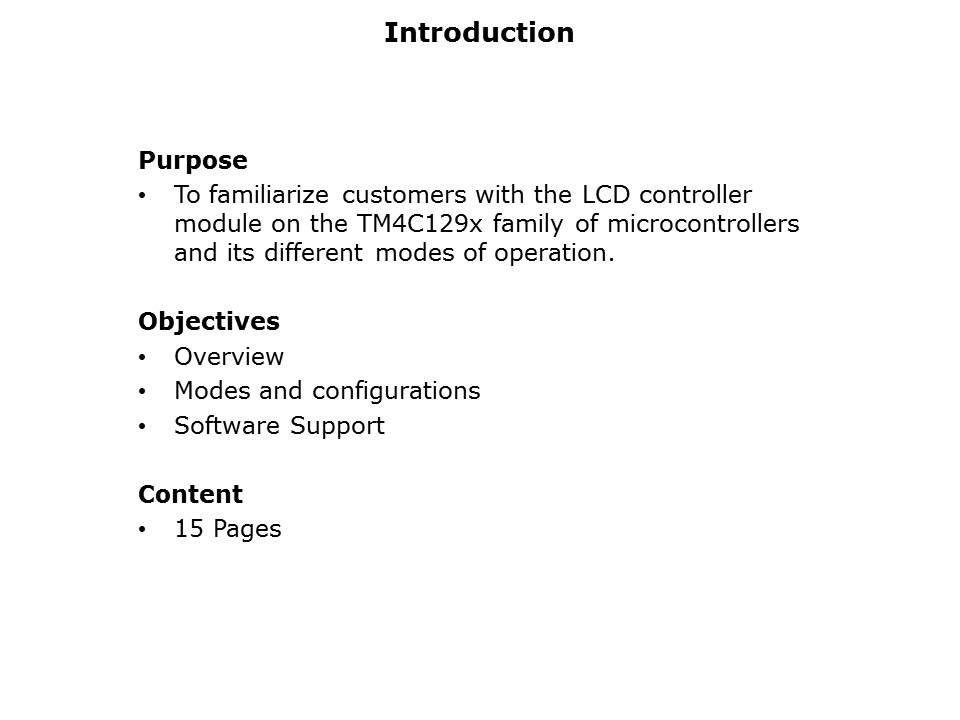TM4C129x LCD Controller Slide 1