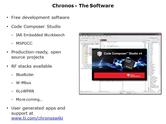 eZ430 Chronos Development Tool Slide 6