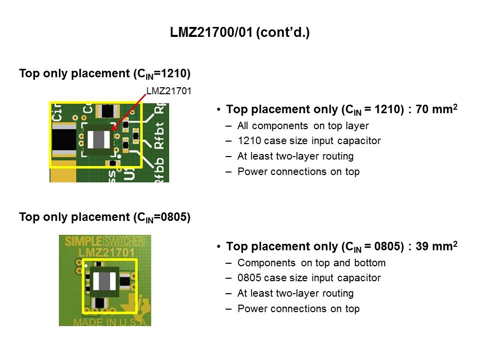 SIMPLE SWITCHER Nano Modules Overview Slide 14