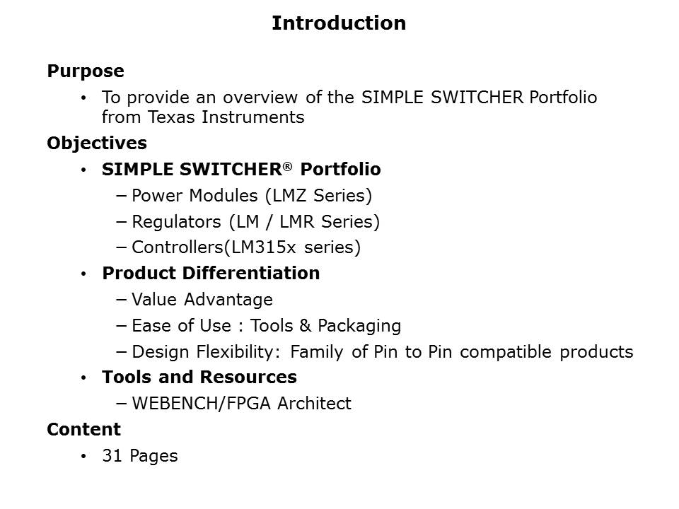 Simple Switcher Portfolio Overview Slide 1