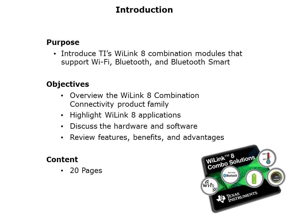 WiLink 8 Combo Solutions Slide 1