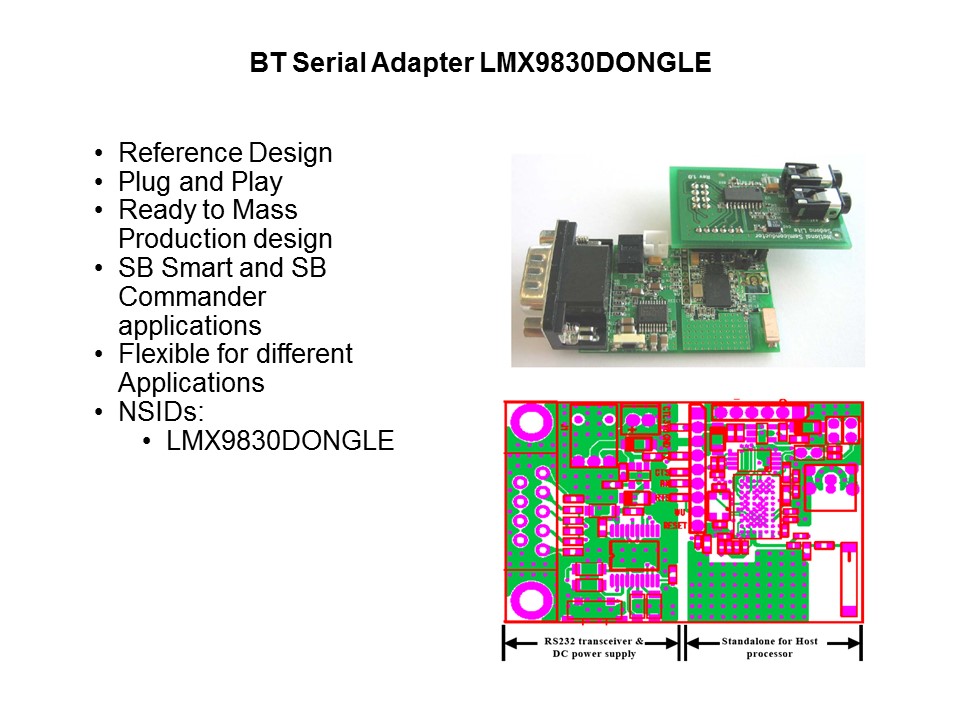 LMX9838 Bluetooth Module Slide 17