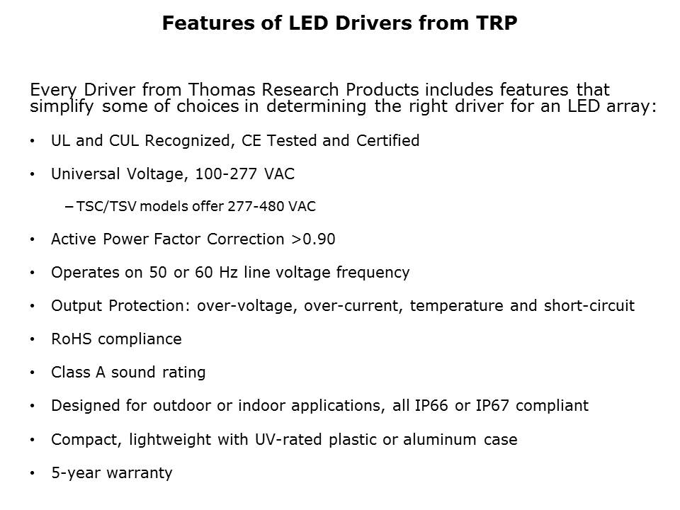 LED Driver Overview Slide 26