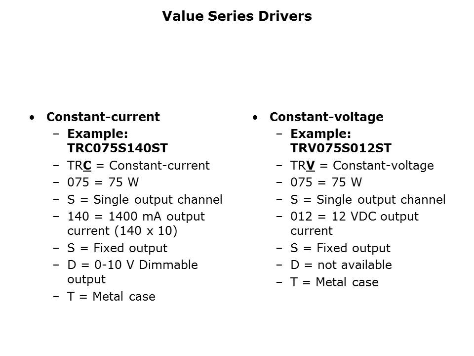 LED Driver Overview Slide 29
