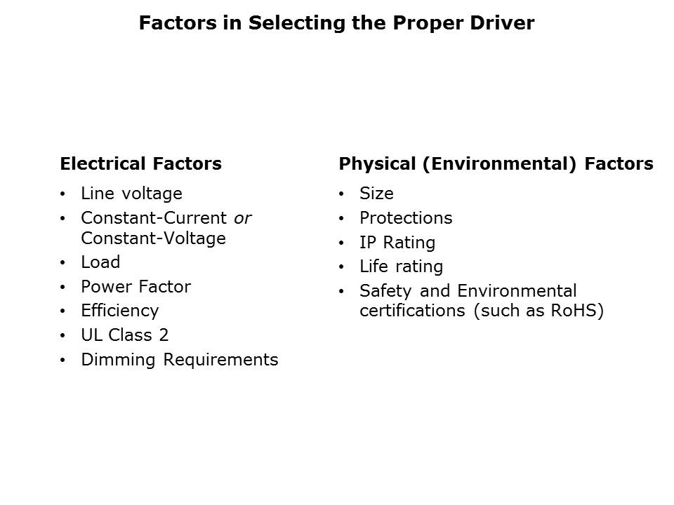 LED Driver Overview Slide 3