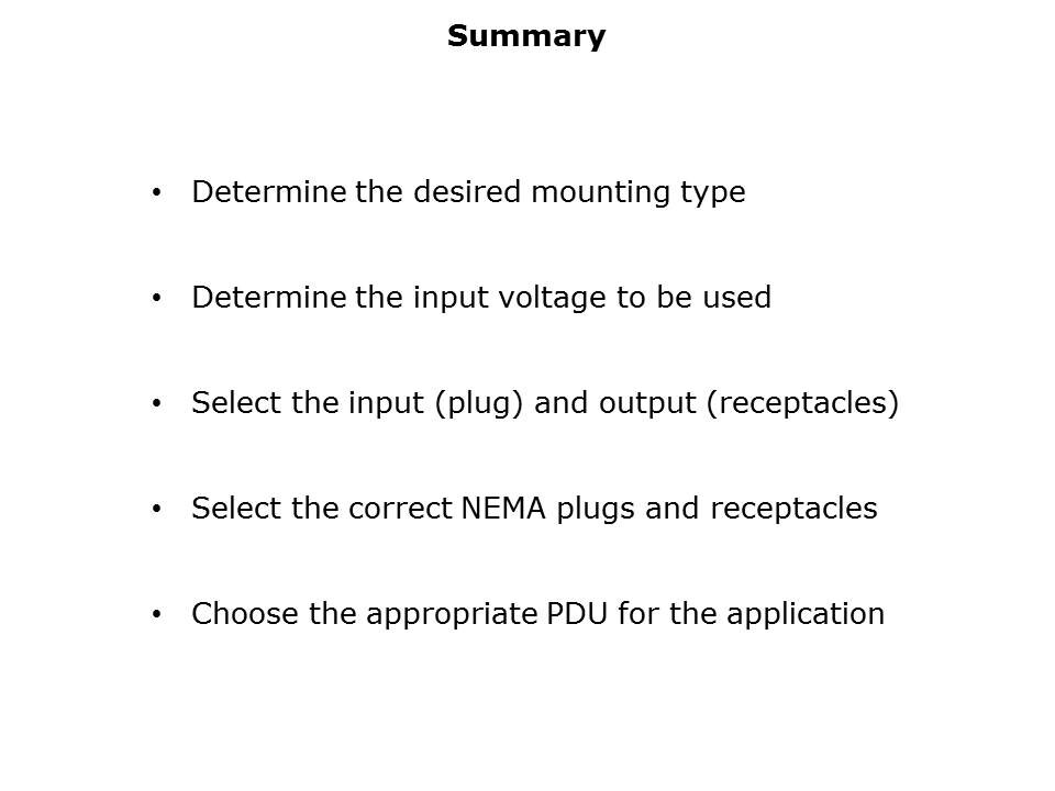 How to Select a Tripp Lite PDU Slide 18