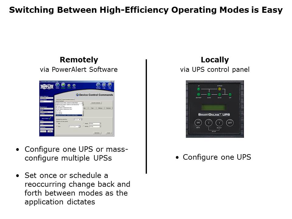 SmartOnline Single-Phase UPS Systems Slide 17