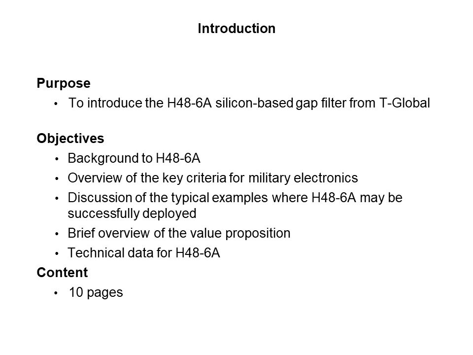 H48-6A Silicone Based Gap Filter Slide 1