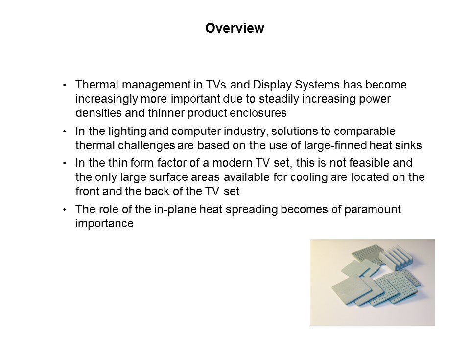 Heat Spreading Solutions for TV Applications Slide 2