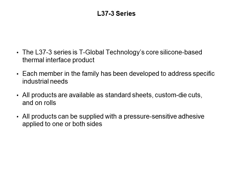 L37-3 Series