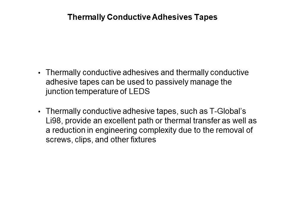 Li98 Thermally Conductive Adhesive Tape for LED Lighting Applications Slide 8