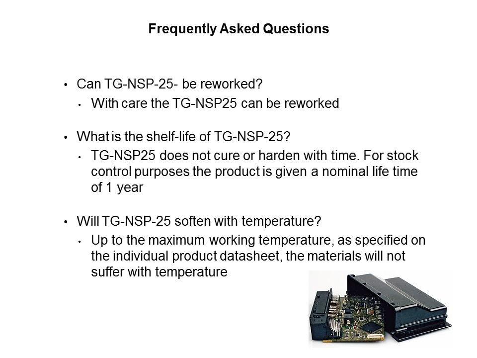 NSP-25 Non-Silicone Putty Introduction Slide 14