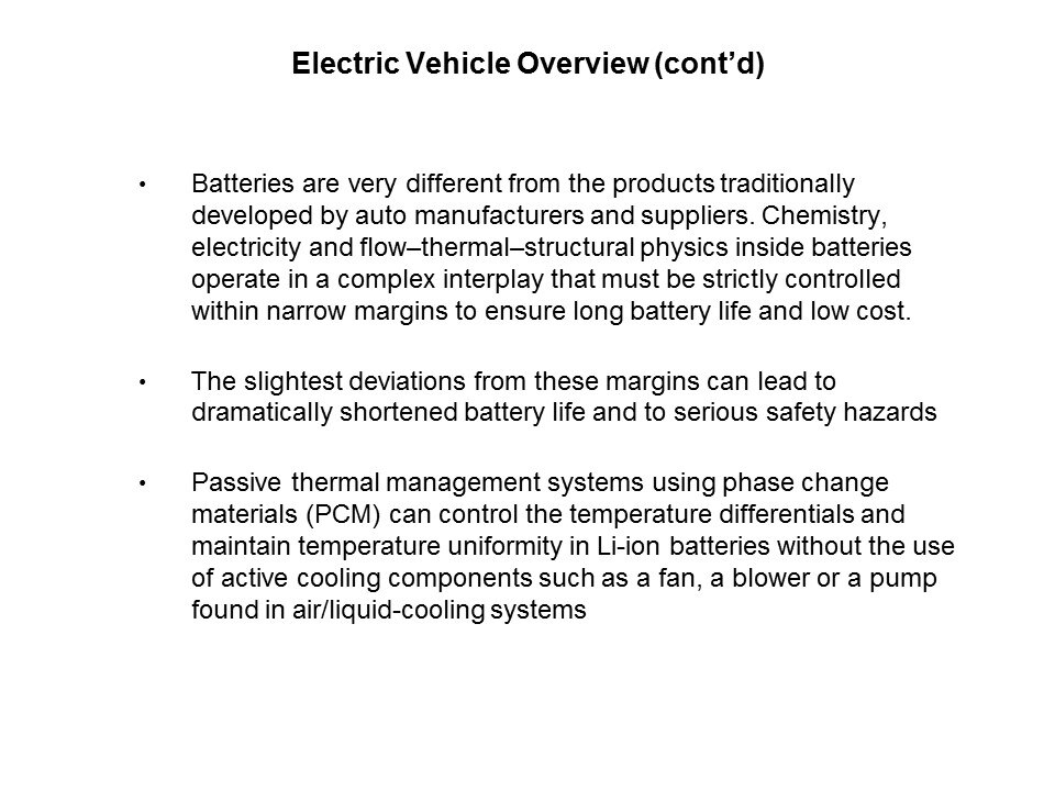 PCM-99 in Automotive Battery Applications Slide 5